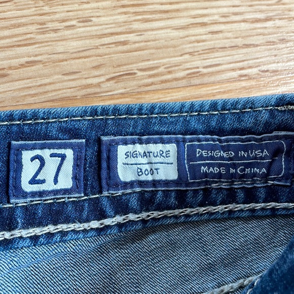 Miss Me Signature Bootcut Bling Jeans size 27 - Picture 4 of 6